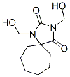 1,3-Bis(hydroxymethyl)-1,3-diazaspiro[4.6]undecane-2,4-dione Structure