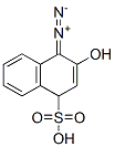1-Diazo-2-naphthol-4-sulfonic acid 구조식 이미지