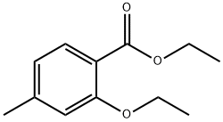 ETHYL 2-ETHOXY-4-METHYLBENZOATE Structure