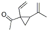 Ethanone, 1-[1-ethenyl-2-(1-methylethenyl)cyclopropyl]- (9CI) Structure