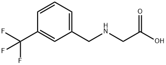 (3-트리플루오로메틸-벤질라미노)-아세트산 구조식 이미지