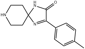 3-(4-Methylphenyl)-1,4,8-triazaspiro[4.5]dec-3-en-2-one Structure