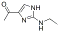 Ethanone, 1-[2-(ethylamino)-1H-imidazol-4-yl]- (9CI) 구조식 이미지