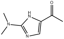 Ethanone, 1-[2-(dimethylamino)-1H-imidazol-4-yl]- (9CI) 구조식 이미지