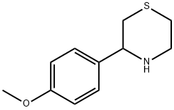 3-(4-Methoxy-phenyl)-thiomorpholine Structure