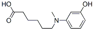N-(5-CARBOXYPENTYL)-3-HYDROXY-N-메틸아닐린 구조식 이미지