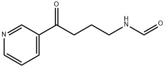 3-(4-Formylaminobutyryl)pyridine Structure