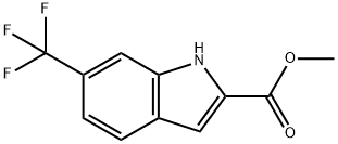 Methyl 6-(trifluoromethyl)-1h-indole-2-carboxylate ,97% Structure