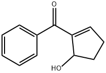(5-HYDROXY-CYCLOPENT-1-ENYL)-PHENYL-METHANONE Structure