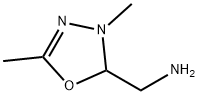 N-Methyl-N-[(5-methyl-1,3,4-oxadiazol-2-yl)methyl]amine Structure