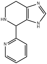 4-pyridin-2-yl-4,5,6,7-tetrahydro-3H-imidazo[4,5-c]pyridine(SALTDATA: H2O) 구조식 이미지