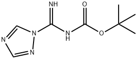 (IMINO-[1,2,4]TRIAZOL-1-YL-METHYL)-카르밤산TERT-부틸에스테르 구조식 이미지