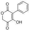 4-HYDROXY-3-PHENYL-PYRAN-2,5-DIONE Structure