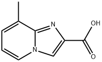 8-METHYL-IMIDAZO[1,2-A]PYRIDINE-2-CARBOXYLIC ACID Structure
