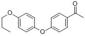 1-[4-(4-PROPOXY-PHENOXY)-PHENYL]-ETHANONE Structure