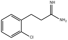 3-(2-클로로페닐)-프로피오나미딘 구조식 이미지