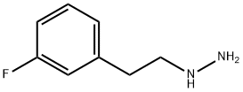 [2-(3-FLUORO-PHENYL)-ETHYL]-HYDRAZINE Structure