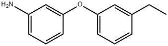 3-(3-ETHYL-PHENOXY)-PHENYLAMINE Structure