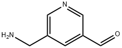 5-(Aminomethyl)-3-pyridinecarboxaldehyde Structure