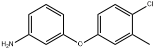 3-(4-CHLORO-3-METHYL-PHENOXY)-PHENYLAMINE Structure