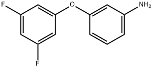 3-(3,5-DIFLUORO-PHENOXY)-PHENYLAMINE Structure