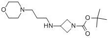 1-BOC-3-(3-MORPHOLIN-4-YL-PROPYLAMINO)-AZETIDINE Structure
