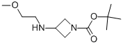 1-BOC-3-(2-METHOXY-ETHYLAMINO)-AZETIDINE Structure