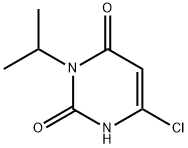 6-CHLORO-3-(1-METHYLETHYL)-2,4-(1H,3H)-PYRIMIDINEDIONE Structure