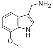 7-메톡시-1H-인돌-3-메틸아민 구조식 이미지