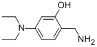 2-HYDROXY-4-DIETHYLAMINOBENZYLAMINE Structure