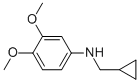 CYCLOPROPYLMETHYL-(3,4-DIMETHOXY-PHENYL)-AMINE Structure