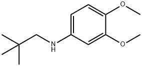 (2,2-DIMETHYLPROPYL)-(3,4-DIMETHOXY-PHENYL)-AMINE Structure