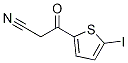 3-(5-iodothiophen-2-yl)-3-oxopropanenitrile Structure