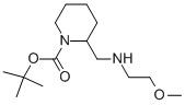 1-BOC-2-[(2-METHOXY-ETHYLAMINO)-METHYL]-PIPERIDINE Structure