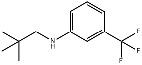 (2,2-DIMETHYL-PROPYL)-(3-TRIFLUOROMETHYL-PHENYL)-AMINE Structure