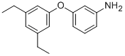 3-(3,5-DIETHYL-PHENOXY)-PHENYLAMINE Structure