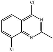 4,8-디클로로-2-메틸-퀴나졸린 구조식 이미지