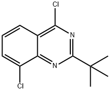 4,8-DICHLORO-2-TERT-BUTYL-QUINAZOLINE Structure