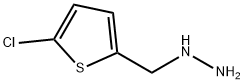 1[(5-클로로티오펜-2-일)메틸]하이드라진 구조식 이미지