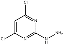 (4,6-DICHLORO-PYRIMIDIN-2-YL)-HYDRAZINE Structure