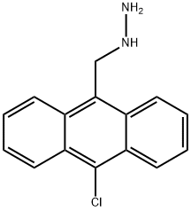 (10-CHLORO-ANTHRACEN-9-YLMETHYL)-HYDRAZINE Structure
