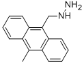 (10-METHYL-ANTHRACEN-9-YLMETHYL)-HYDRAZINE Structure