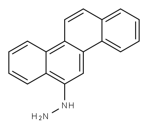 CHRYSEN-6-YL-HYDRAZINE Structure
