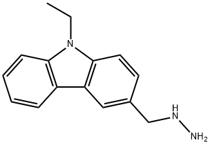 (9-ETHYL-9H-CARBAZOL-3-YLMETHYL)-HYDRAZINE Structure