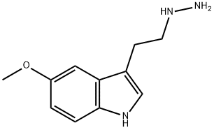 (5-METHOXY-INDOL-3-YLETHYL)-HYDRAZINE Structure