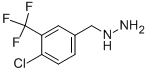 (4-CHLORO-3-TRIFLUOROMETHYL-BENZYL)-HYDRAZINE Structure