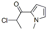 1-Propanone, 2-chloro-1-(1-methyl-1H-pyrrol-2-yl)- (9CI) Structure