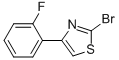 2-BROMO-4-(2-FLUOROPHENYL)THIAZOLE Structure