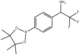2,2,2-trifluoro-1-(4-(4,4,5,5-tetraMethyl-1,3,2-dioxaborolan-2-yl)phenyl)ethanol 구조식 이미지