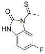 2H-Benzimidazol-2-one,  6-fluoro-1,3-dihydro-1-(1-thioxoethyl)- Structure
